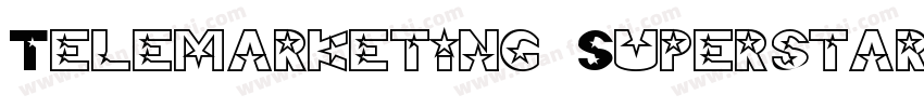 Telemarketing Superstar字体转换